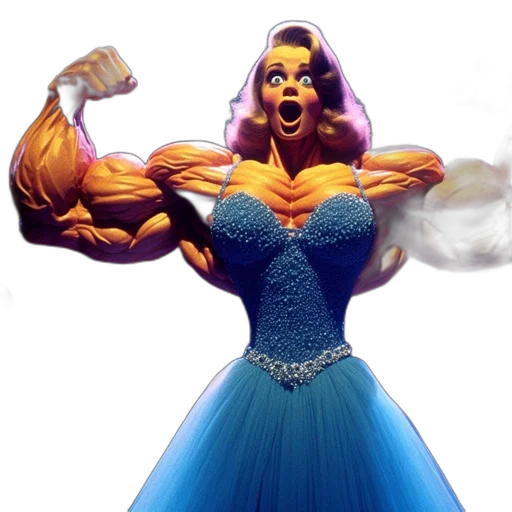 dress, concept art, comic book art, 3d render transparent PNG cut-out