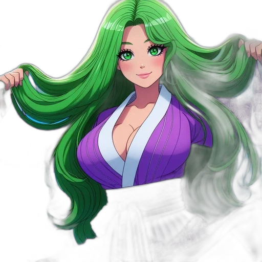 dress, anime, fantasy art, pixel art transparent PNG cut-out