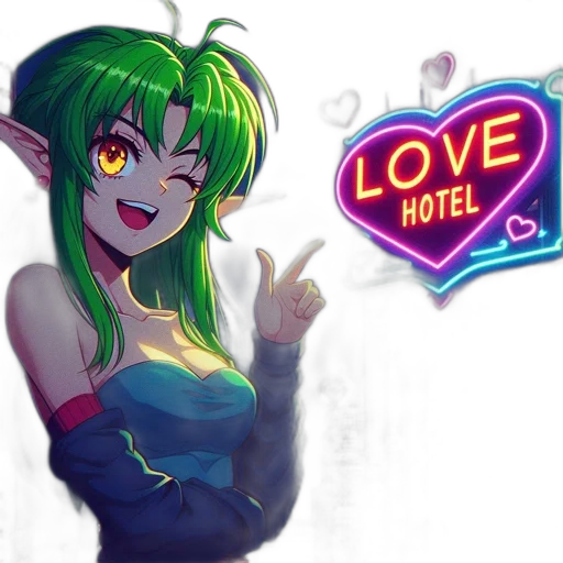 vaporwave, pixel art, concept art, cyberpunk transparent PNG cut-out