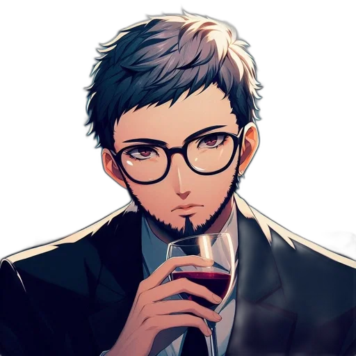 face, staff, anime, pixel art transparent PNG cut-out