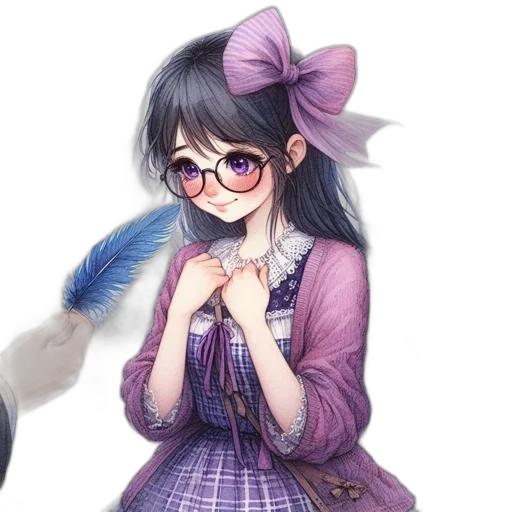 staff, dress, creature, weapon transparent PNG cut-out