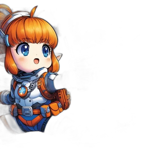 staff, weapon, robot, concept art transparent PNG cut-out