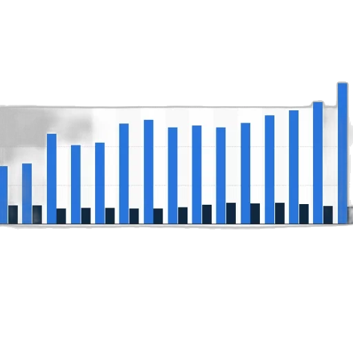 staff, blue, bar, chart transparent PNG cut-out
