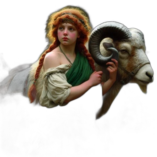 fantasy art, concept art, photorealistic, oil painting transparent PNG cut-out