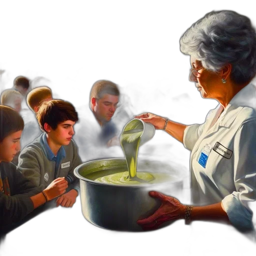 food, photorealistic, oil painting, concept art transparent PNG cut-out