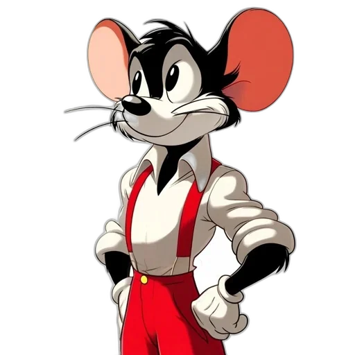 jacket, staff, animal, cartoon transparent PNG cut-out