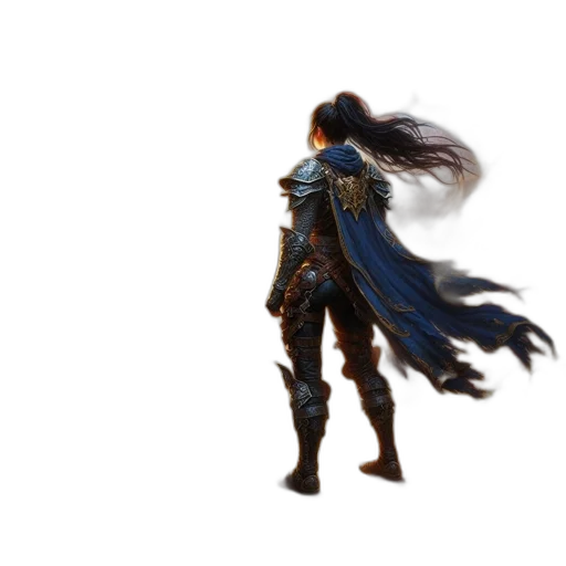 sword, weapon, staff, hair transparent PNG cut-out