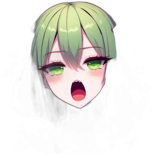 face, mask, creature, staff transparent PNG cut-out