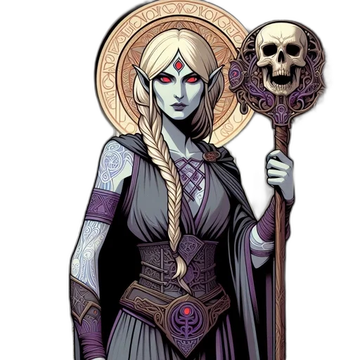 staff, comic book art, concept art, fantasy art transparent PNG cut-out