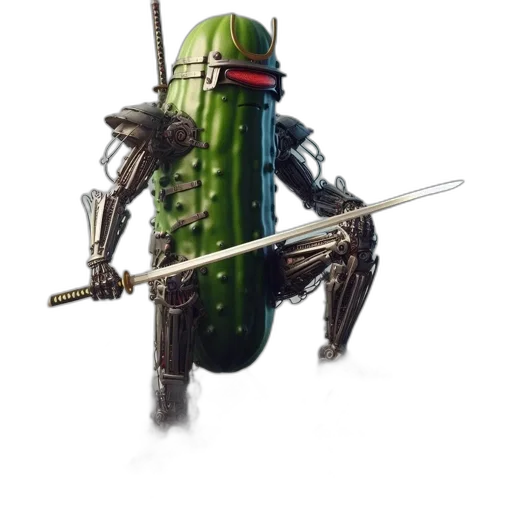 sword, weapon, robot, staff transparent PNG cut-out