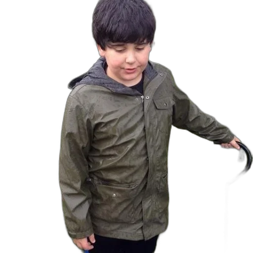 jacket, umbrella, staff, 3d render transparent PNG cut-out