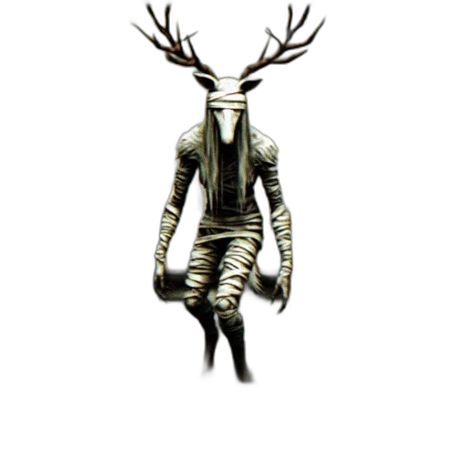 creature, mask, animal, staff transparent PNG cut-out