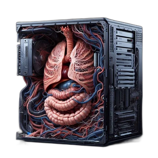 robot, creature, face, animal transparent PNG cut-out