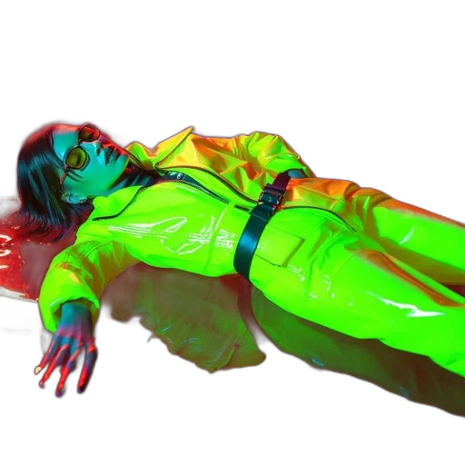 jacket, creature, concept art, 3d render transparent PNG cut-out