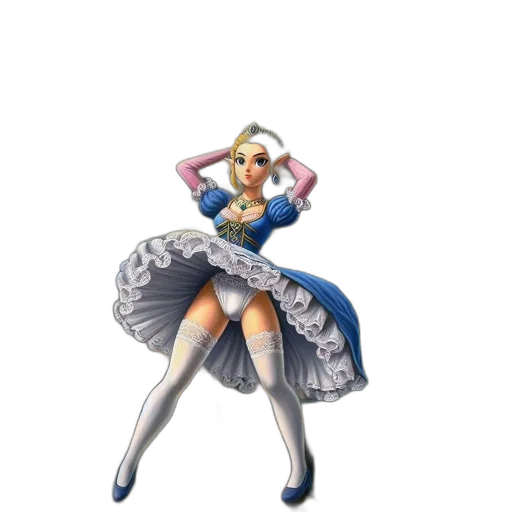 dress, staff, concept art, pixel art transparent PNG cut-out