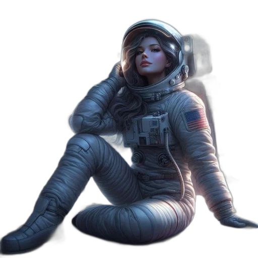 robot, jacket, face, staff transparent PNG cut-out