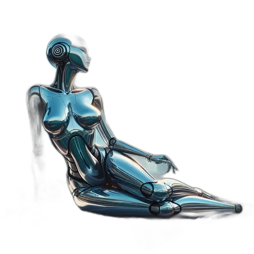 robot, dress, jewelry, concept art transparent PNG cut-out