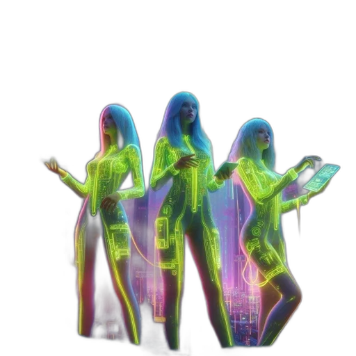 jacket, dress, robot, staff transparent PNG cut-out