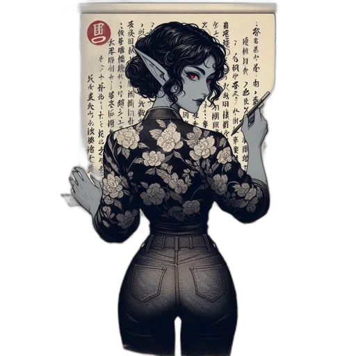 mask, dress, staff, robot transparent PNG cut-out