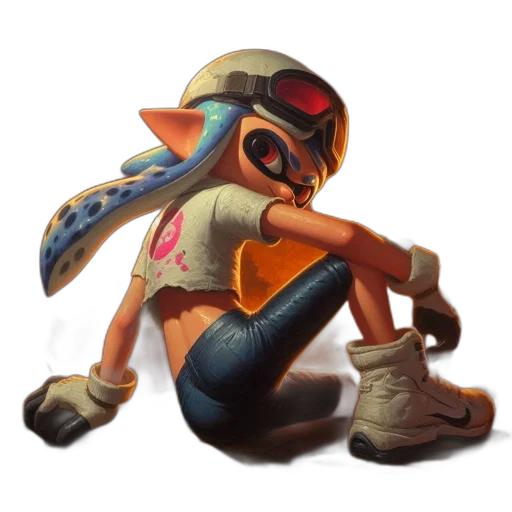 weapon, mask, hat, jacket transparent PNG cut-out