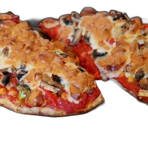 food, crown, 3d render, photorealistic transparent PNG cut-out