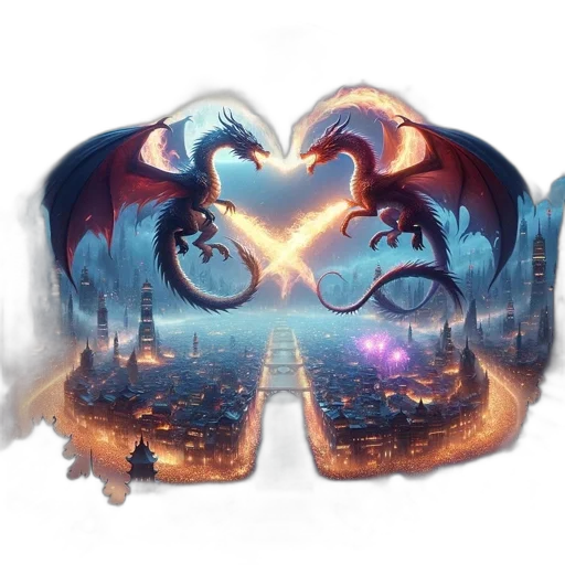dragon, mask, crown, concept art transparent PNG cut-out