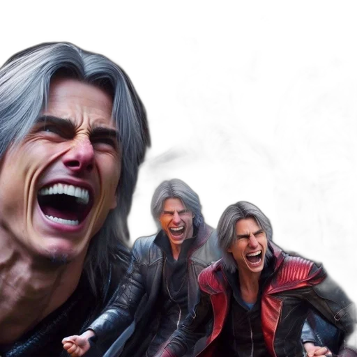 jacket, concept art, intense, character transparent PNG cut-out