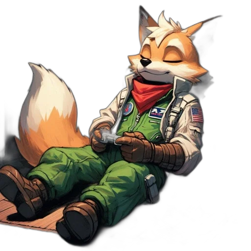 jacket, staff, animal, mask transparent PNG cut-out