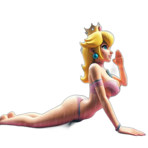 crown, dress, staff, concept art transparent PNG cut-out