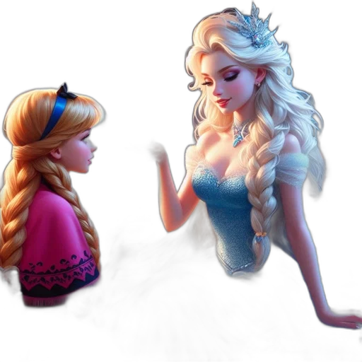dress, concept art, fantasy art, 3d render transparent PNG cut-out
