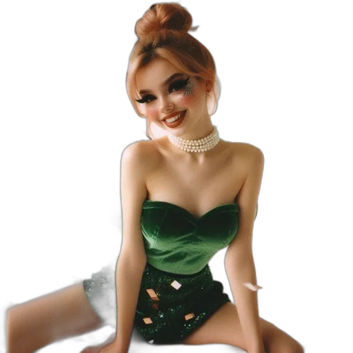dress, jewelry, creature, furniture transparent PNG cut-out