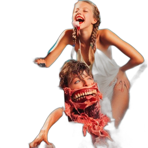 creature, mask, concept art, photorealistic transparent PNG cut-out