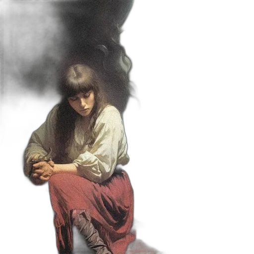 photorealistic, concept art, oil painting, fantasy art transparent PNG cut-out