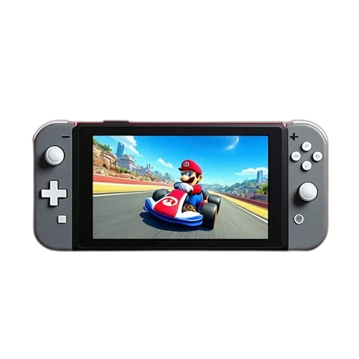 car, nintendo, switch, lite transparent PNG cut-out