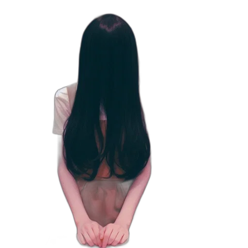 hair, dress, creature, face transparent PNG cut-out