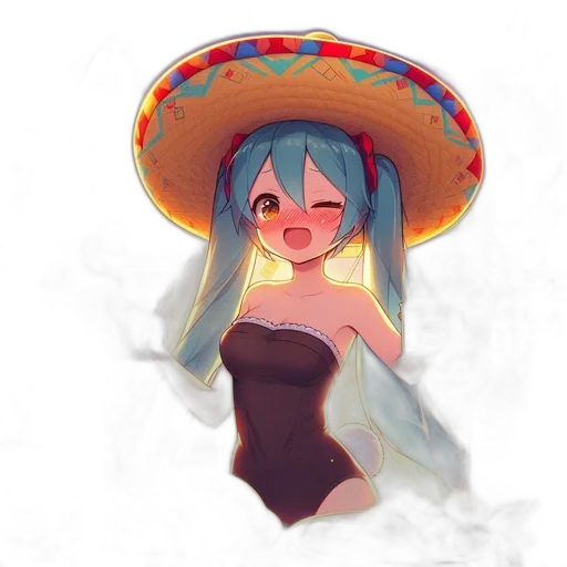 hat, dress, mask, dragon transparent PNG cut-out