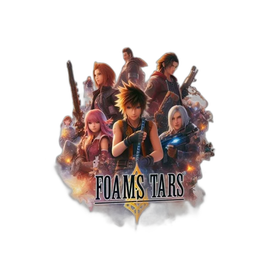 concept art, fantasy art, pixel art, 3d render transparent PNG cut-out