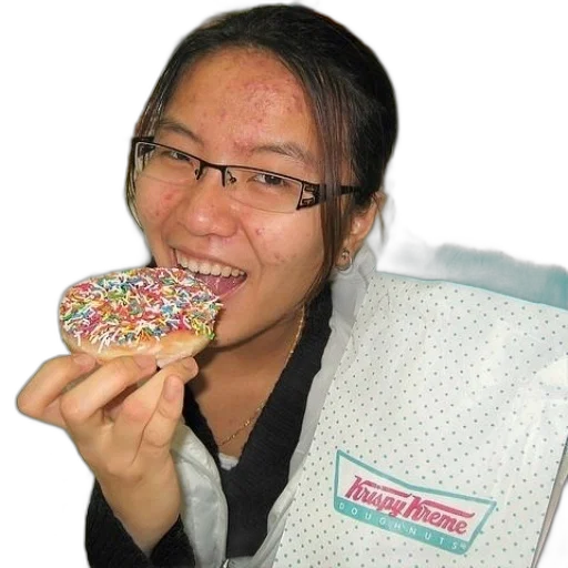 food, staff, pastel, woman transparent PNG cut-out