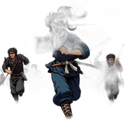 concept art, fantasy art, comic book art, pixel art transparent PNG cut-out