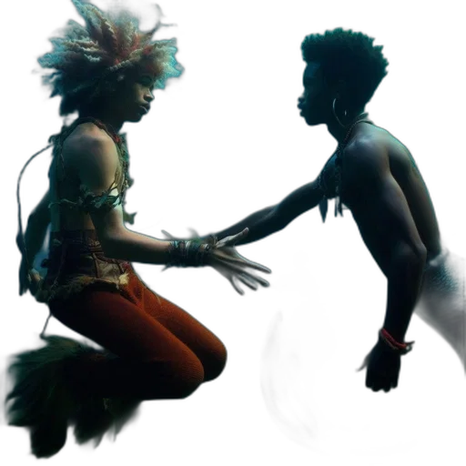 concept art, fantasy art, comic book art, 3d render transparent PNG cut-out