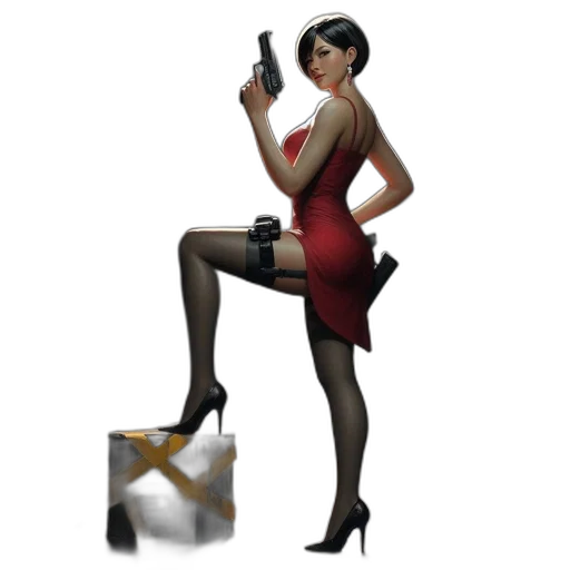 staff, dress, weapon, concept art transparent PNG cut-out