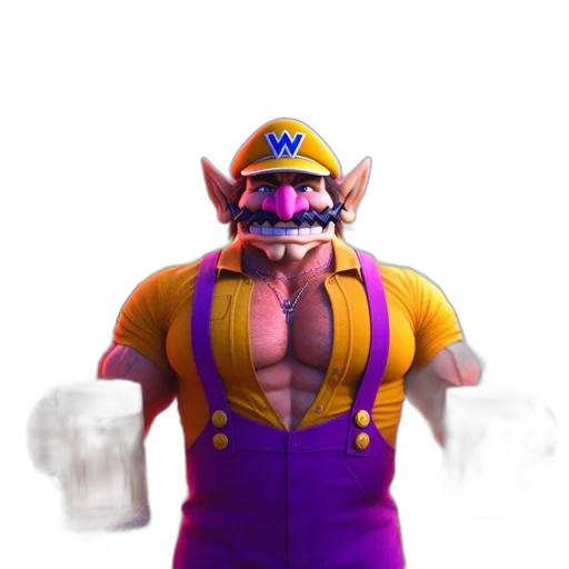 mask, staff, crown, creature transparent PNG cut-out