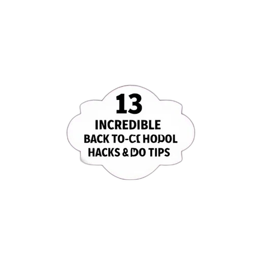3d render, collage, various, back-to-school transparent PNG cut-out