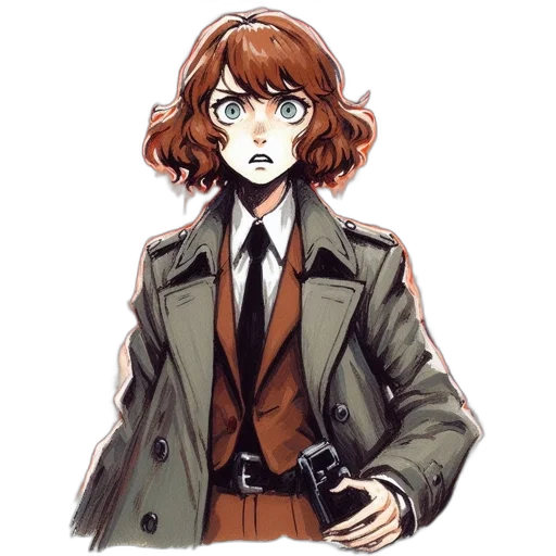 jacket, face, staff, mask transparent PNG cut-out