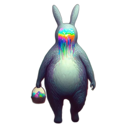 creature, animal, robot, hair transparent PNG cut-out