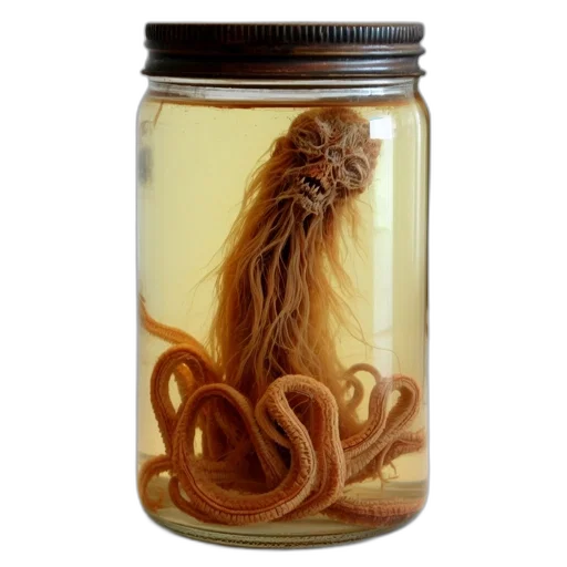 hair, creature, animal, bottle transparent PNG cut-out