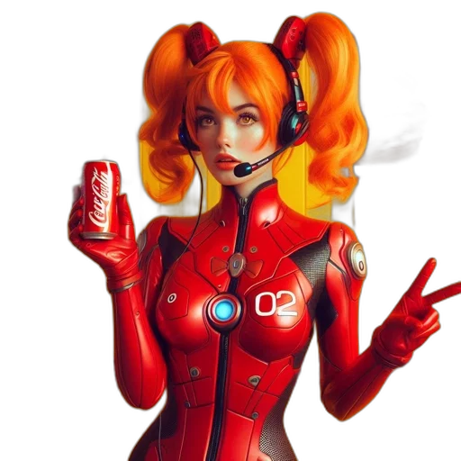robot, jacket, concept art, comic book art transparent PNG cut-out