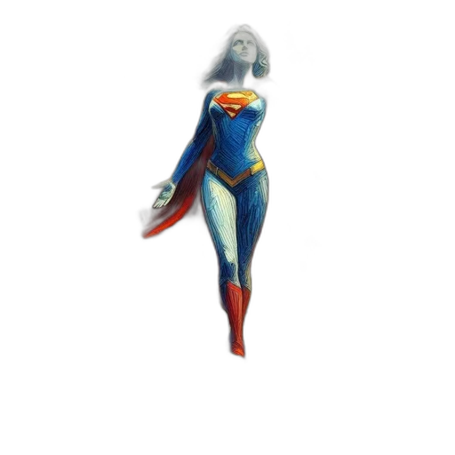 comic book art, concept art, fantasy art, 3d render transparent PNG cut-out