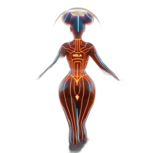 jewelry, robot, staff, dress transparent PNG cut-out