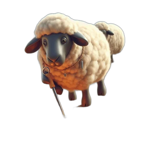 animal, creature, weapon, staff transparent PNG cut-out